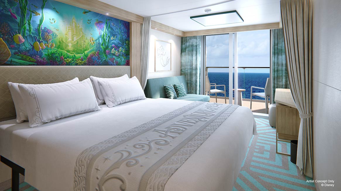 Deluxe Oceanview Stateroom with Verandah Deluxe Oceanview Stateroom with Verandah