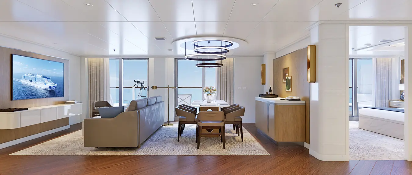 聖殿星空套房艙-客廳