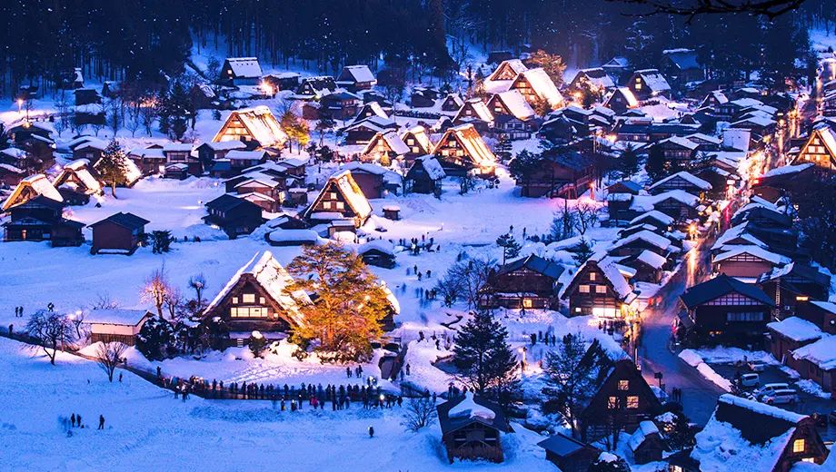 合掌村冬季點燈