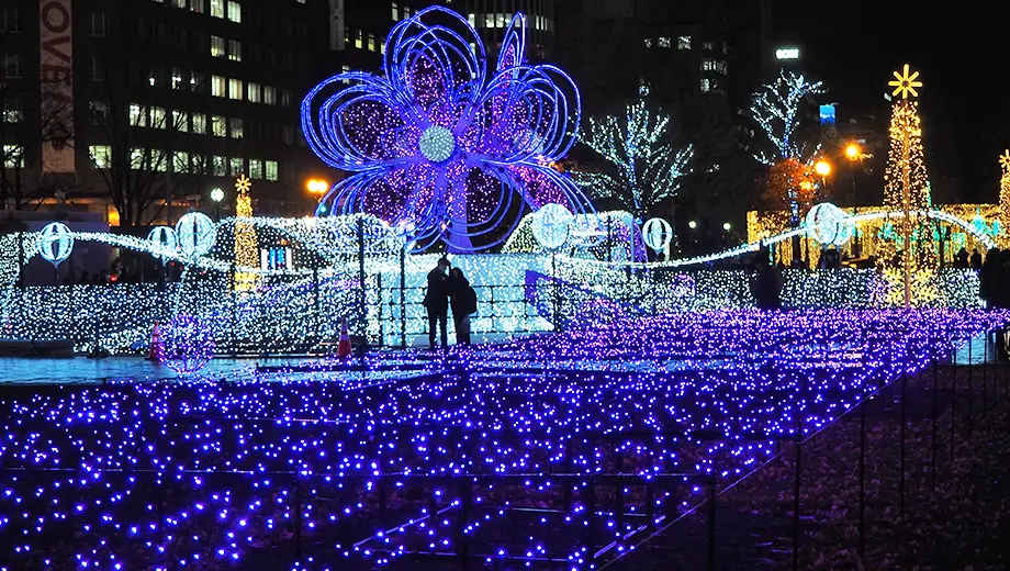 札幌雪燈節裝飾