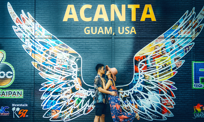 Acanta Mall 翅膀壁畫