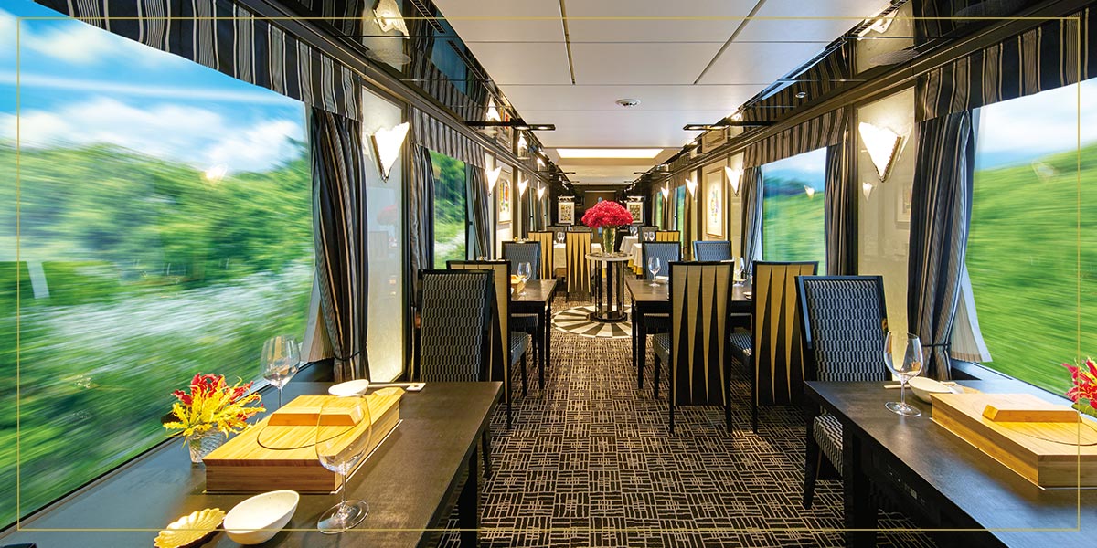 瑞風號餐廳車廂 瑞風號餐廳車廂