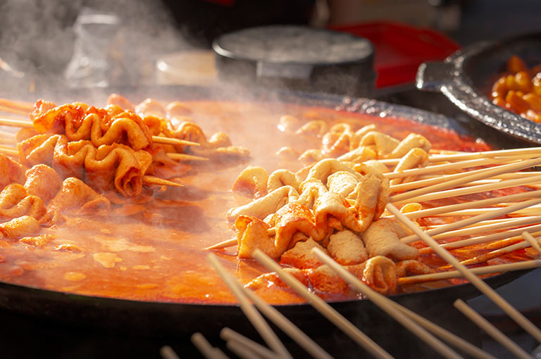韓式辣味魚板 韓式辣味魚板