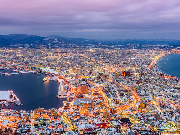 小樽函館山.道產牛螃蟹會席.綠之風渡假村.乃之風渡假村5日