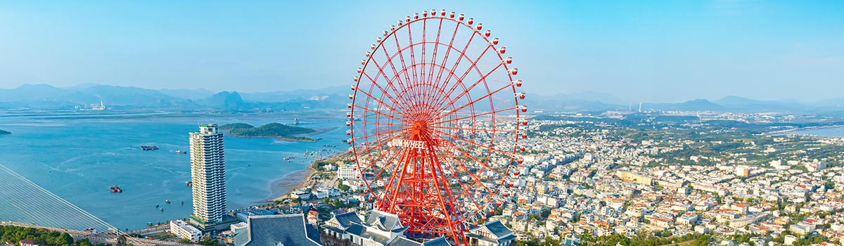 北越超值選～山水雙龍灣、下龍灣遊船、纜車摩天輪、水上木偶劇場五日