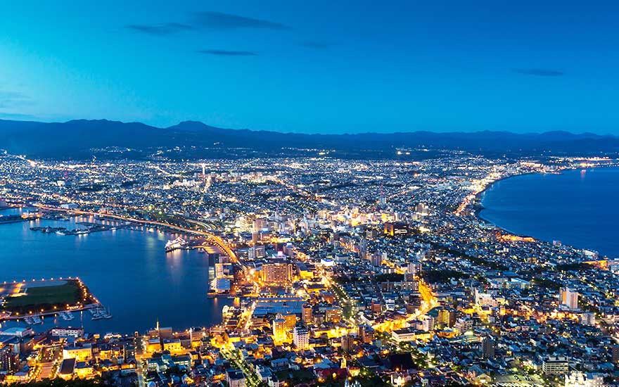 北海道感蟹季》登別地獄谷.函館夜景纜車.璀燦洞爺湖.三大蟹湯泉香5日